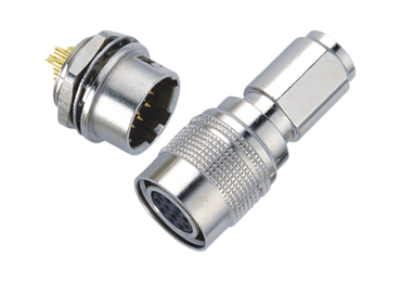 Microcircular industrial automation connector